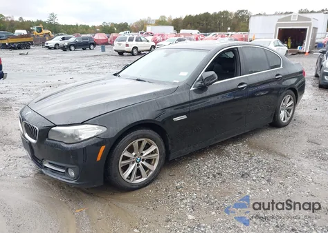 2016 BMW 528I из США, поврежденный, VIN WBA5A5C51GG353496
